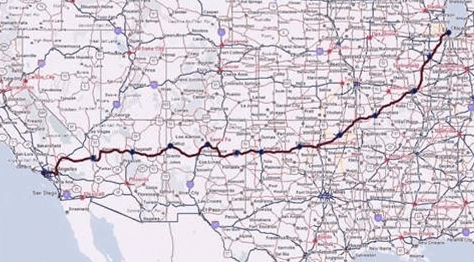 Route 66 road trip guide with interactive maps - Roadtrippers
